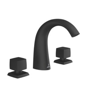 3-Hole Basin Mixer - Black Matt (Jaquar)